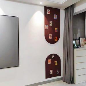 Arch Felt Board, Polygon Sound Diffuser Panel, Felt Wall Tiles, Custom Wall Décor, Bulletin Board, Custom Decor