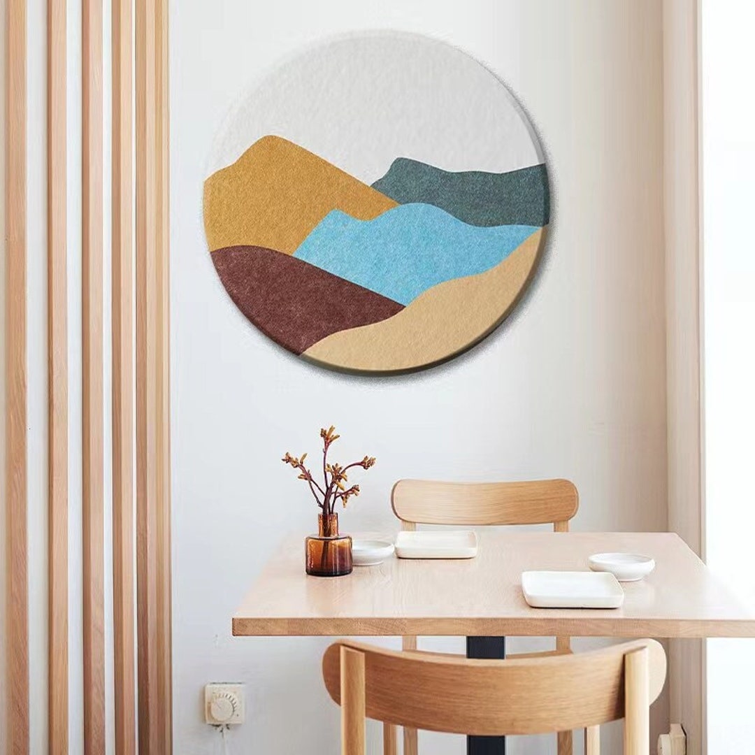 Lot de 2 tableaux et affichage en feutre avec dos autocollant pour les murs, pour la maison, le bureau, l'école, 43 x 20 cm, blanc