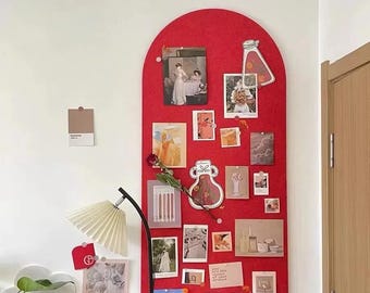 Arch Felt Board, Polygon Sound Diffuser Panel, Felt Wall Tiles, Custom Wall Décor, Bulletin Board, Custom Decor