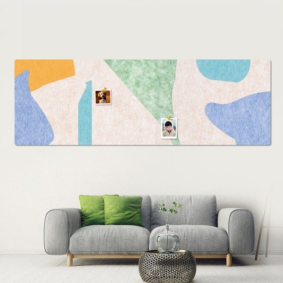 Art Home Décor of Felt Abstract Large Wall Décor Wall Art Etsy