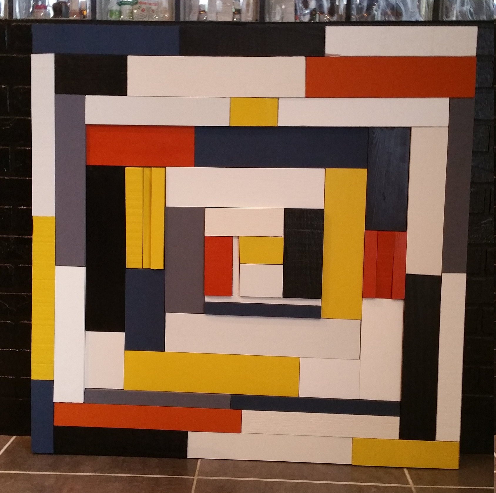 Cadre 3D Unique #number 1