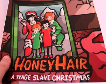 HoneyHair A Wage Slave Christmas (indie comic christmas special)