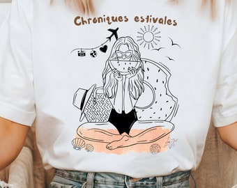 T-shirt chroniques estivales