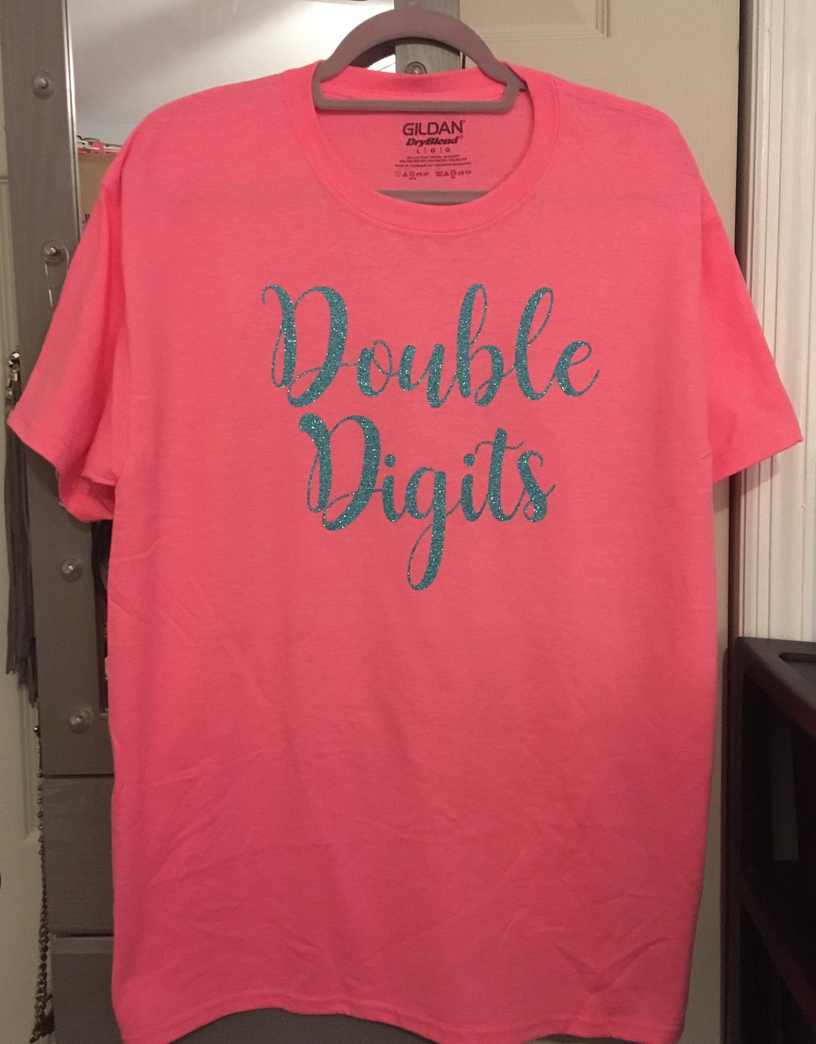 Double Digits Personalized Birthday Shirt Etsy