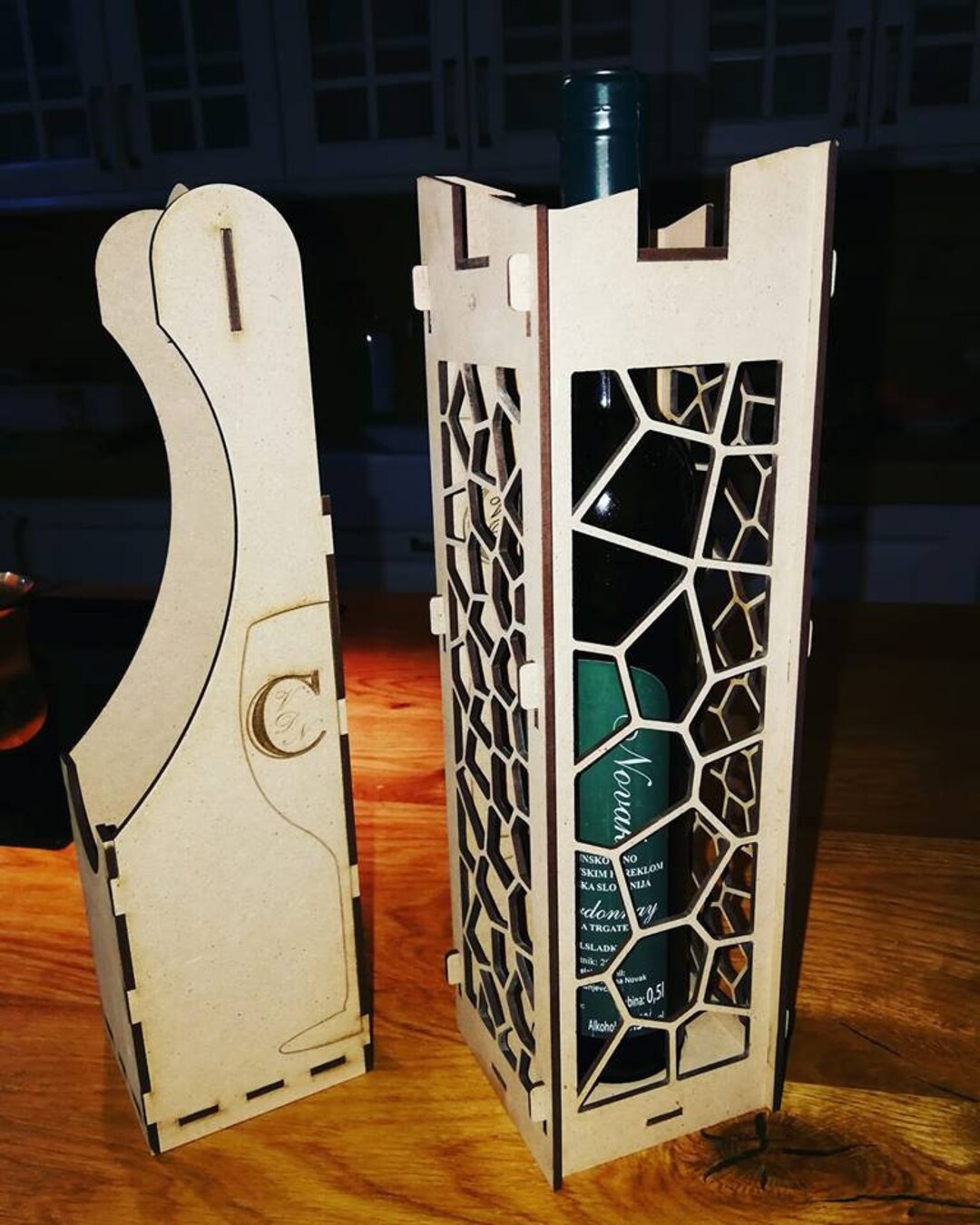Decorative Wine Box Etsy