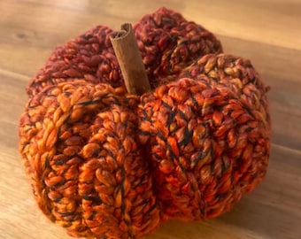 Crochet Pumpkin Pattern, 3 Sizes, Fall Decor (PDF Pattern)