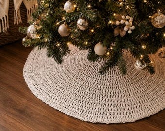 Crochet Christmas Tree Skirt PATTERN