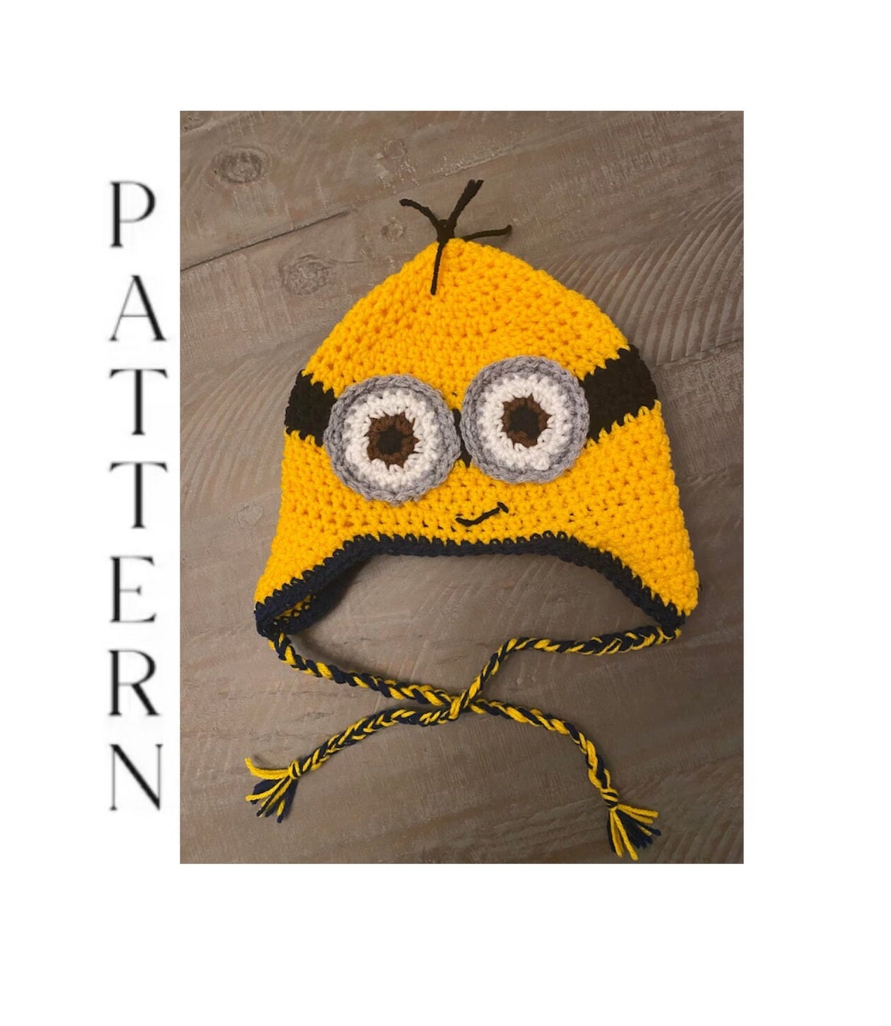 Minion Hat Pattern with Video Help