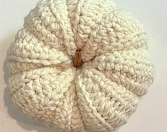 Chunky Crochet Pumpkin Pattern: Beginner‑Friendly DIY Fall Decor (PDF Pattern)