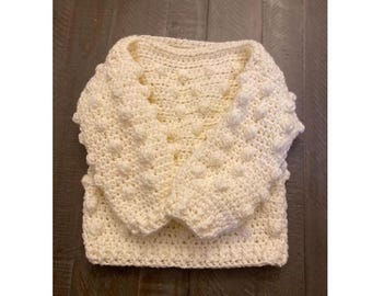 Little Lamb Crochet Sweater PATTERN