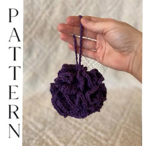 CROCHET PATTERN/  crochet shower loofah pattern, crochet loofah pattern, crochet shower loofah, shower loofah pattern,