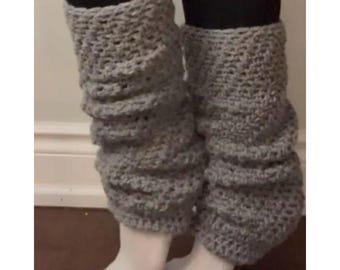 Crochet Leg Warmers Pattern | Beginner Friendly, All Sizes (PDF Pattern)
