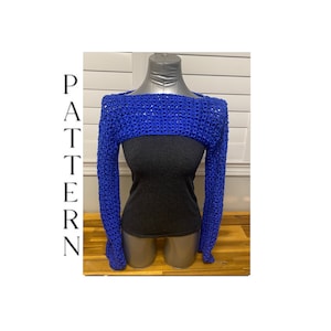 PATTERN:Crochet V-Stitch Sleeves