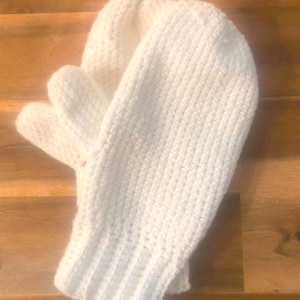 Superłatwy wzór na szydełkowane rękawiczki