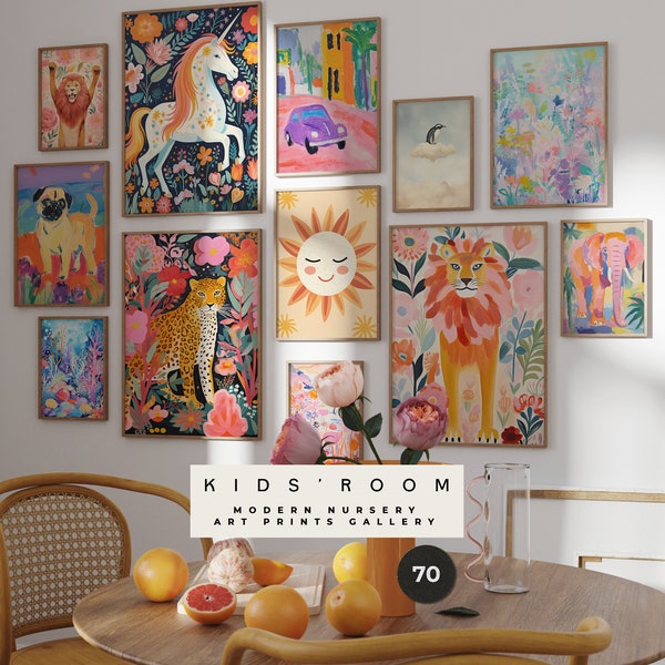 Kids Room Wall Art - Etsy