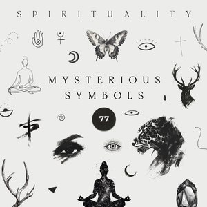Spiritual Clipart png - Spiritual Symbols Drawings PNG - Mysterious Line Art Doodles - Surreal Magic Ink Drawings - Mystic Tattoo line art