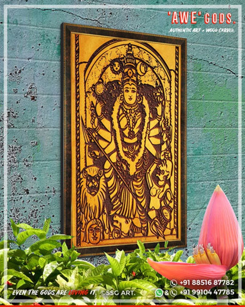 Indian Spiritual Supreme Fortune Laxmi Dine Carve Panel Celestial Natural Unique Vintage Goddess Statue Figurine Lakshmi Premium Artifact Gifts Mementos Weddings Proiectintespo Ro