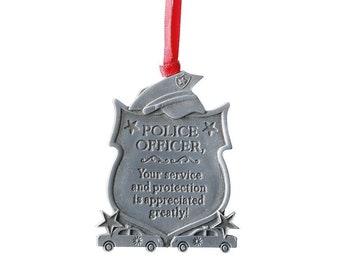 Police Officer Tribute Ornament