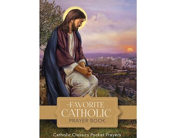 Favorite Catholic Prayers- Pocket Sized Prayer Book - 48 Pages - 3" X 5"