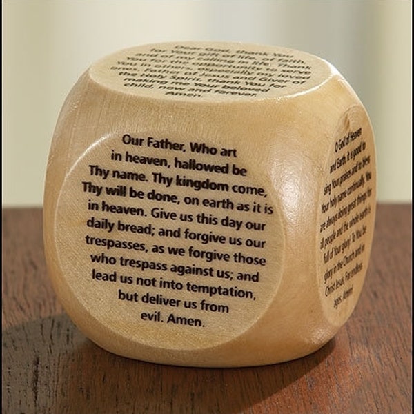 Original Prayer Cube With 6 prayers