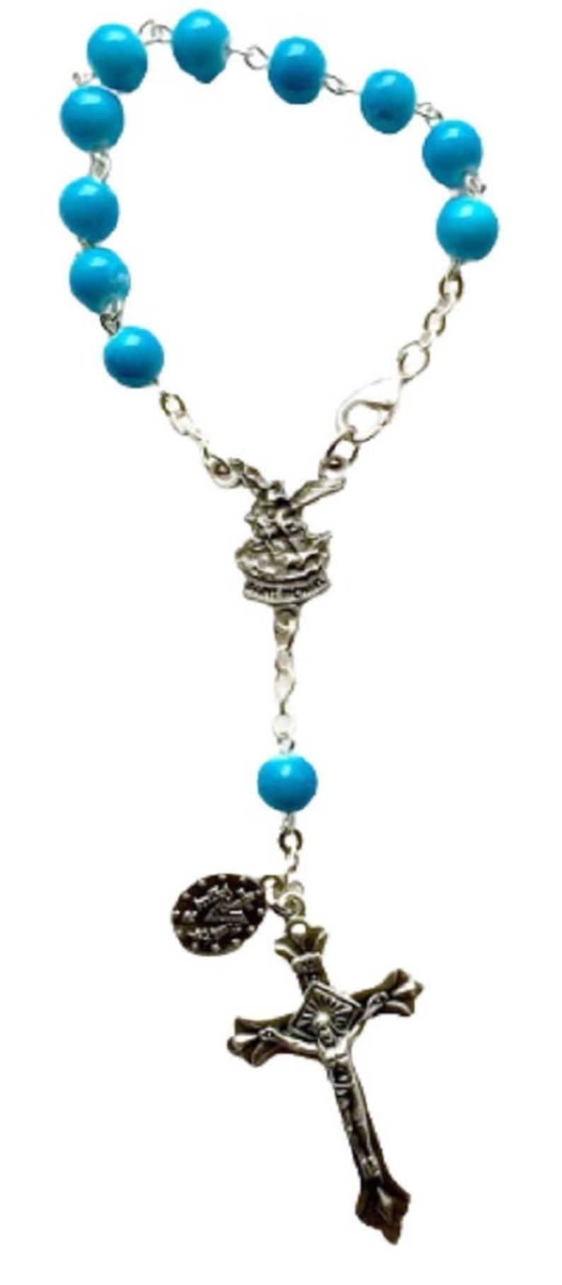 St. Michael One Decade Car Mirror Rosary St. Michael One Decade Car Mirror Rosary