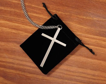 Silver Plated Clergy Cross