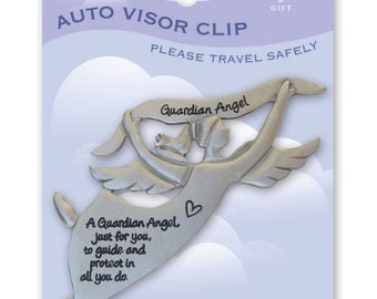 Guardian Angel Visor Clip - Carded