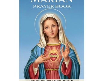 Marian Prayers - Pocket Sized Prayer Book - 48 Pages - 2 1/2" X 3 3/4"