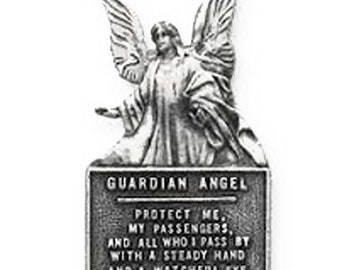 Square Guardian Angel Visor Clip