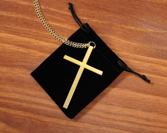Gold Plated Clergy Cross