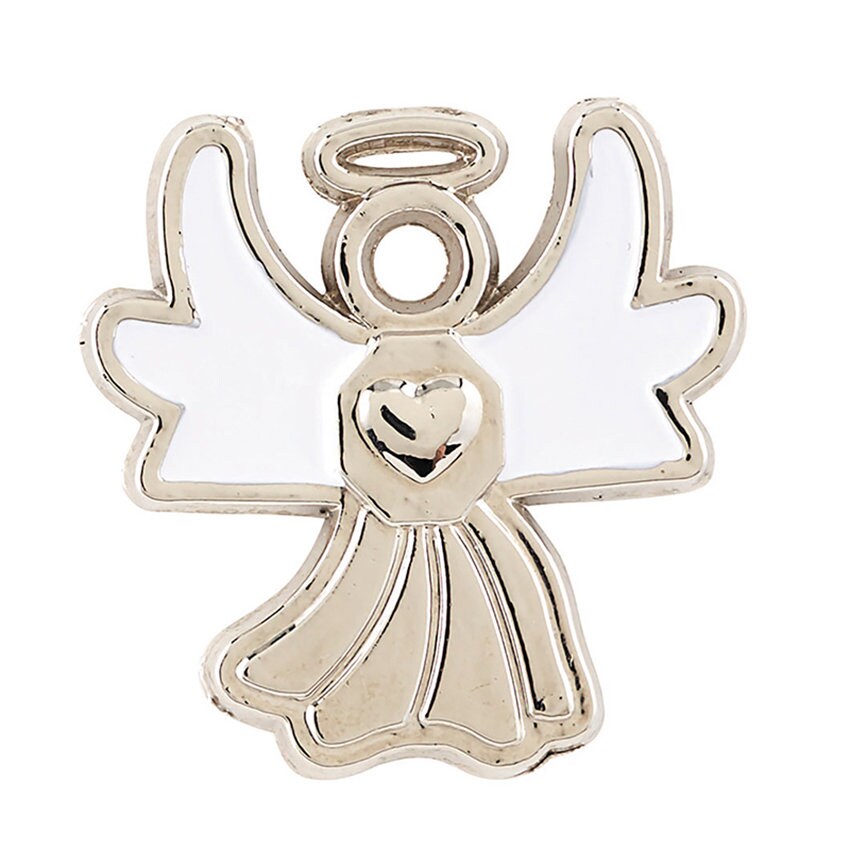 Guardian Angel Pin With Card 1 Inch Etsy Canada