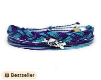 Suicidal Prevention Awareness Bracelets, Fund Raising, Gift for her, Gift for him, Fits all, Unisex