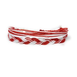 Canada Patriotic Bracelet, Friendship Bracelets, Gift for Her/Him, Fits all, 100% Waterproof