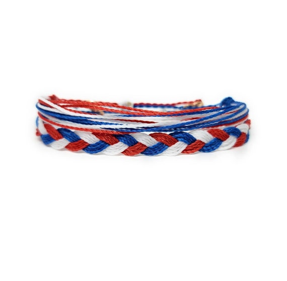 Patriotic Wristbands: Shop Red White and Blue Bracelets