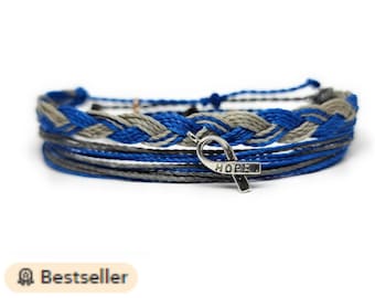 Diabetic Awareness Bracelets, In Support of Loved Ones Battling Diabetes, Fund Raising, 100% Waterproof, Gift Giving, Fits all, Unisex