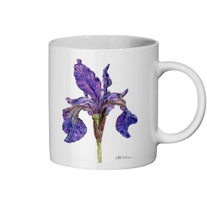Purple Iris Mug