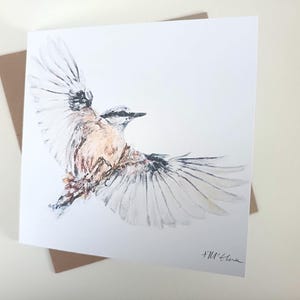 Nuthatch Greeting Card