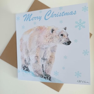 Polar Bear Christmas Card