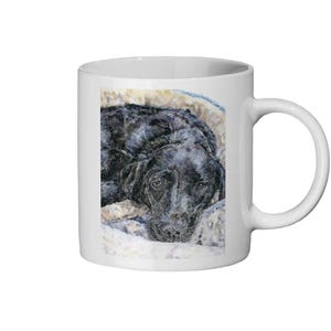 Sleepy Labrador Mug