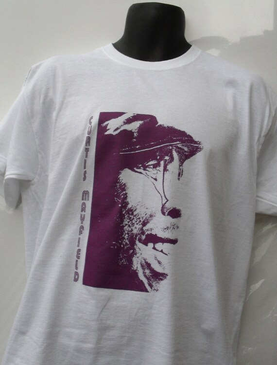Curtis mayfield t shirt Clearance