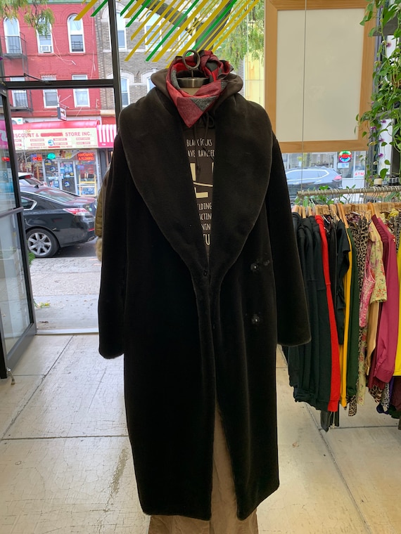 Faux Fur Long Coat