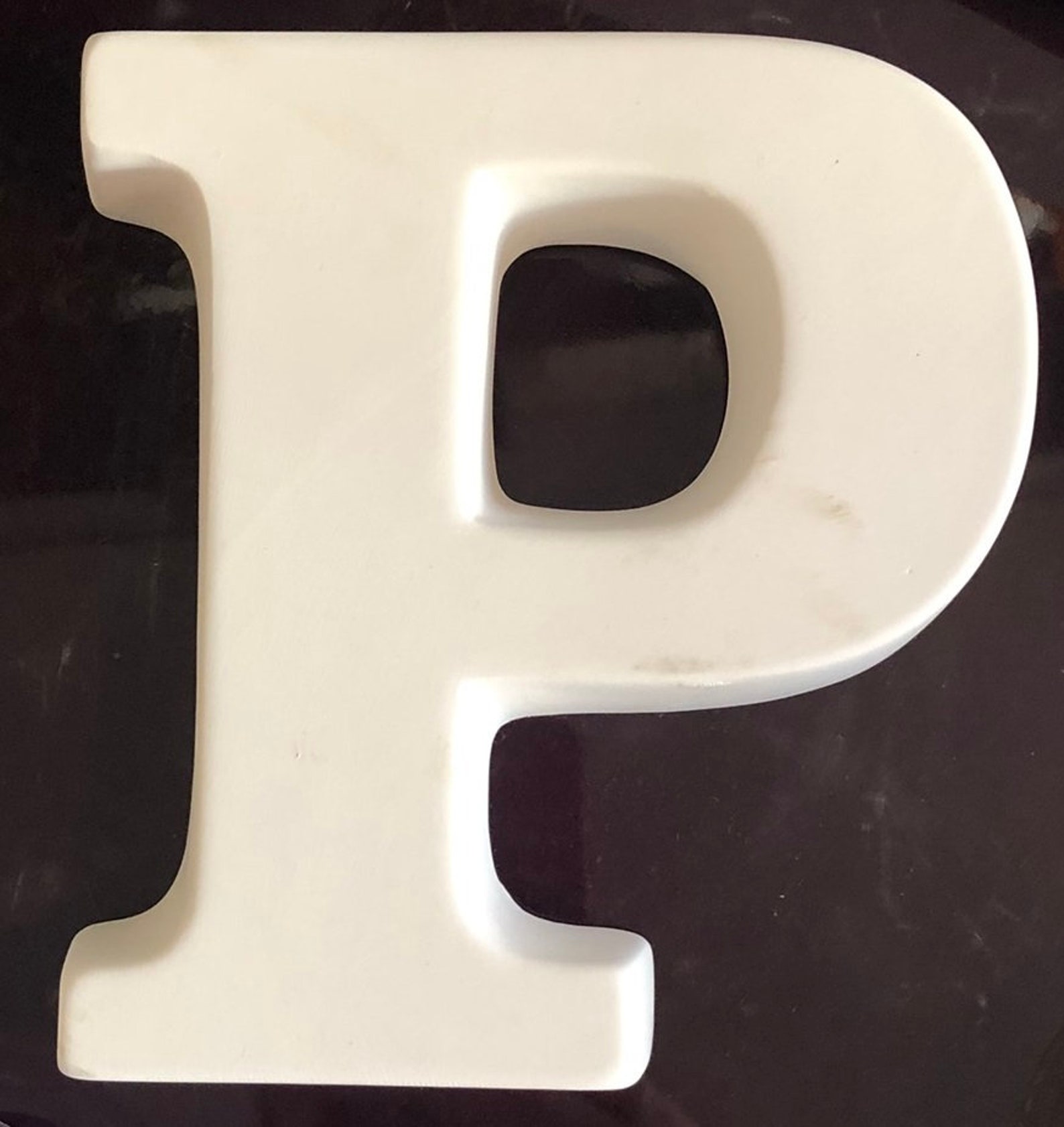 Ceramic Alphabet Ornament Painting Kit. Letter 'P' Etsy