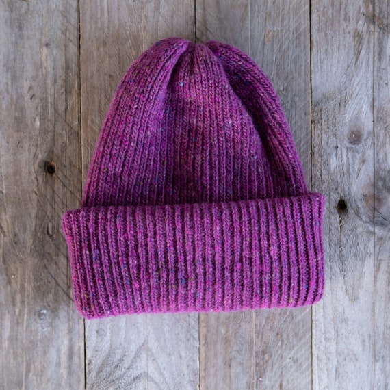 Fisherman hat, unisex hat, knit wool hat, knit beanie