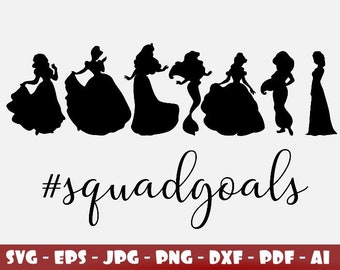 Download Squad goals svg | Etsy