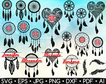 Free Free 228 Heart Dream Catcher Mandala Svg SVG PNG EPS DXF File