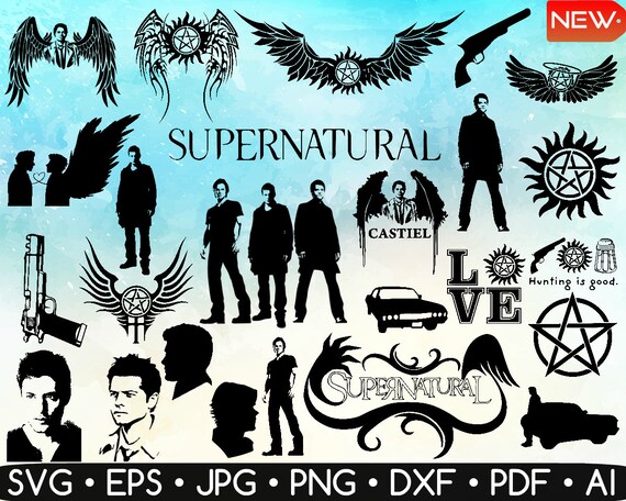 Download 28 Supernatural Svg Supernatural Clipart Supernatural | Etsy