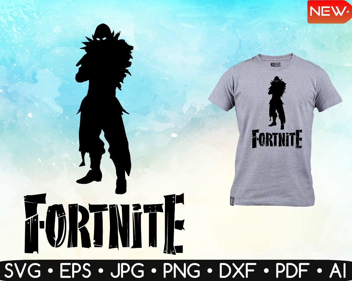 Download Fornite Raven Silhouette Svg Fortnite Svg Fortnite Cricut ...