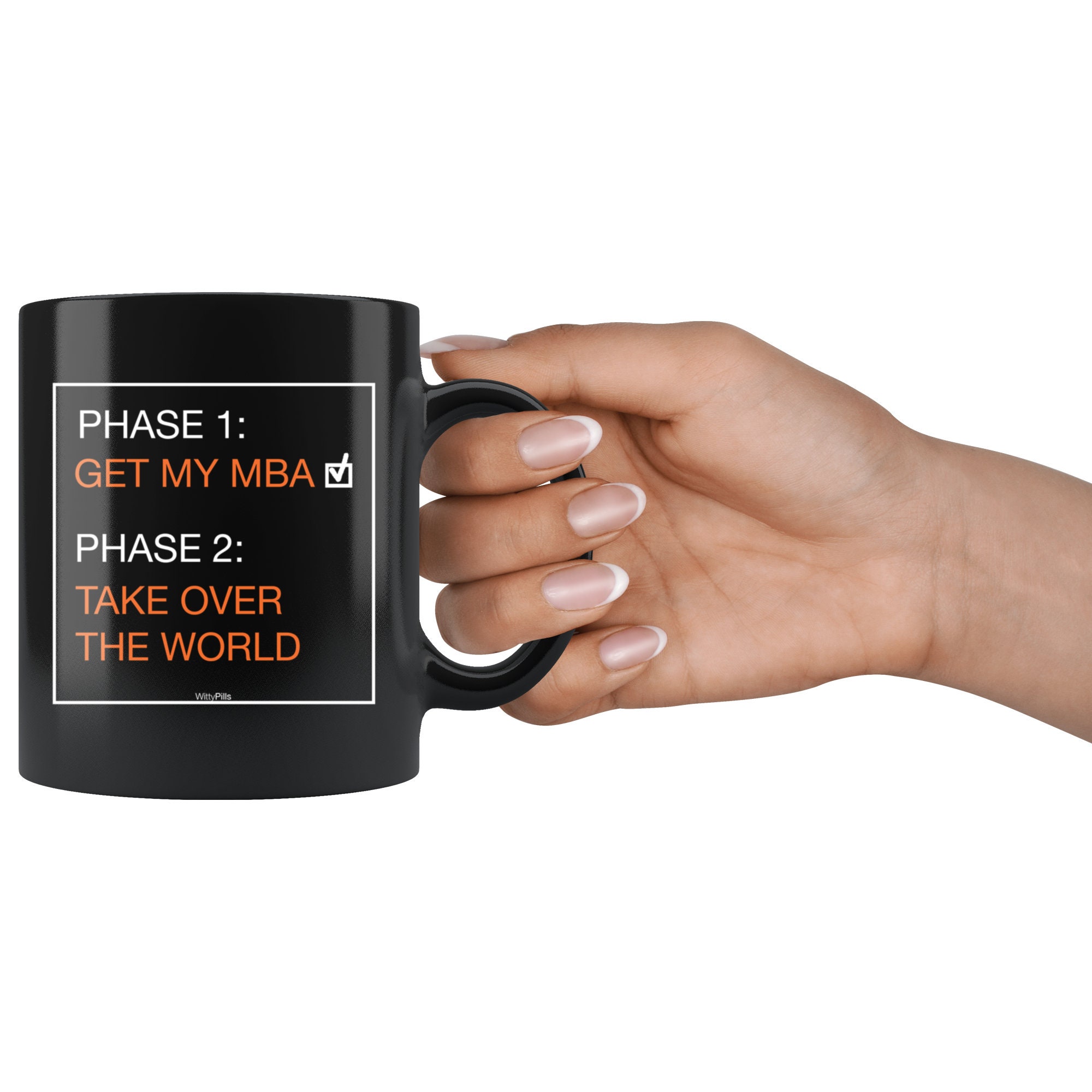 Masters Degree Mug, MBA Mugs, MBA Degree Gift, MBA Degree Funny Mugs ...