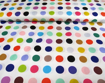 Punkte Dots Tupfen   Baumwolle Patchworkstoff   50x110 cm