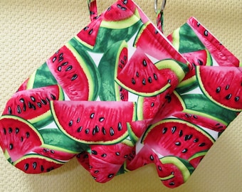 Oven Gloves Potholders Grill Gloves Baking Gloves Melon Cotton Set of 2